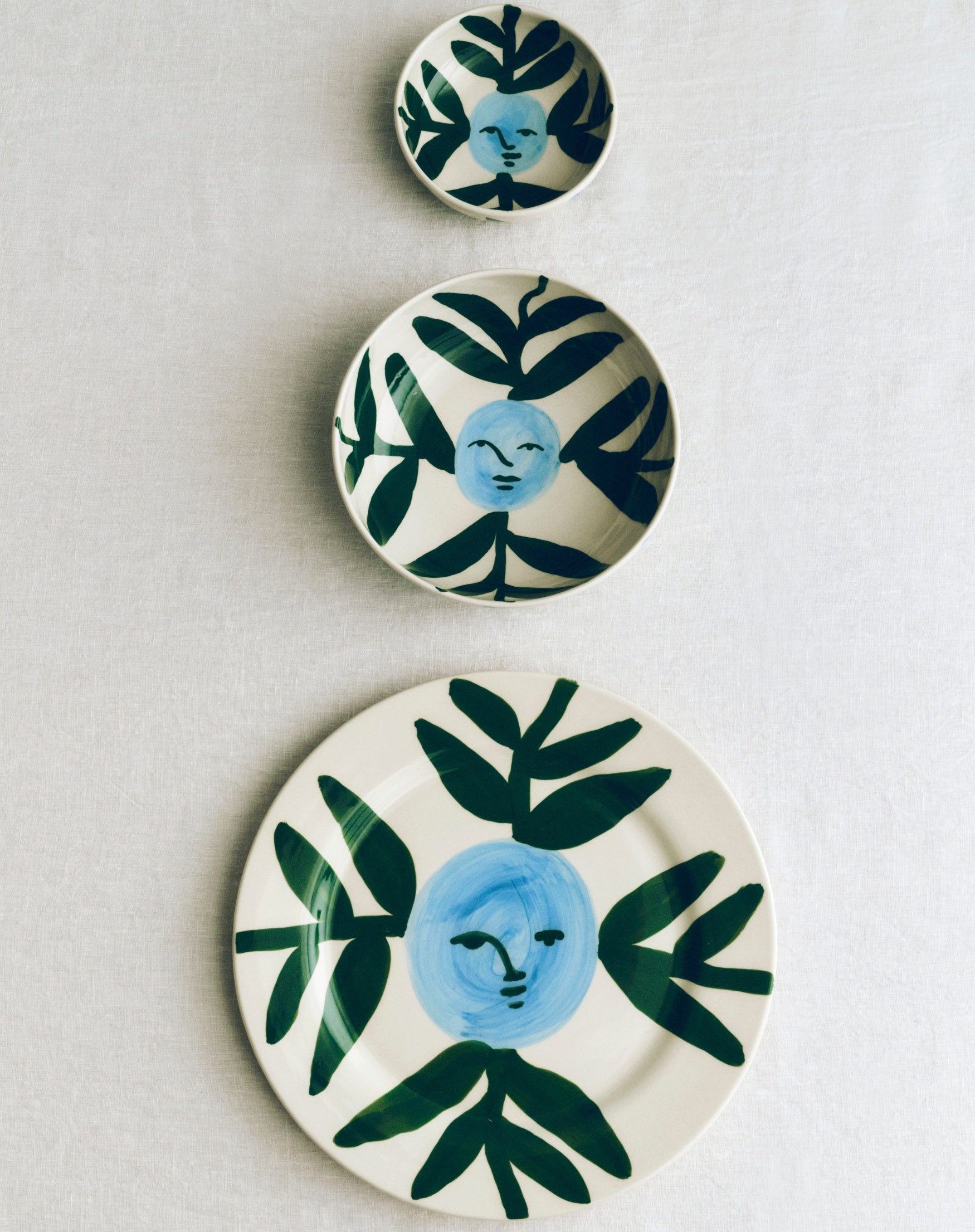 La Pittura Schüssel Ø18cm - Moon Face Vine