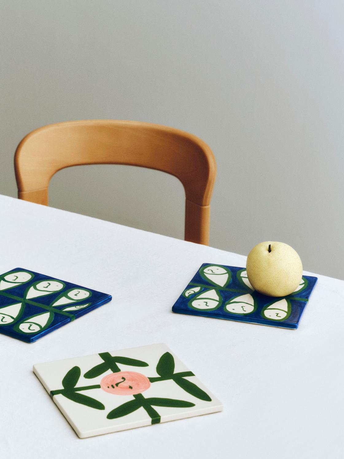 La Pittura Trivet - Blush Face Vine