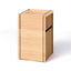 Oak / Stainless Steel