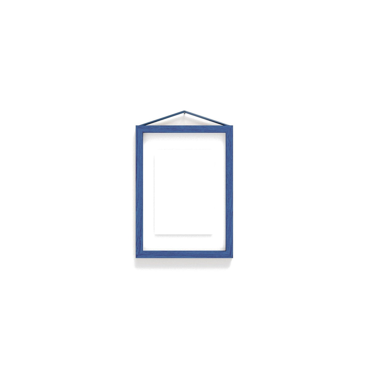 Frame - 14.8 × 21 cm (A5), Blue Stained Birch - Picture Frame - MOEBE