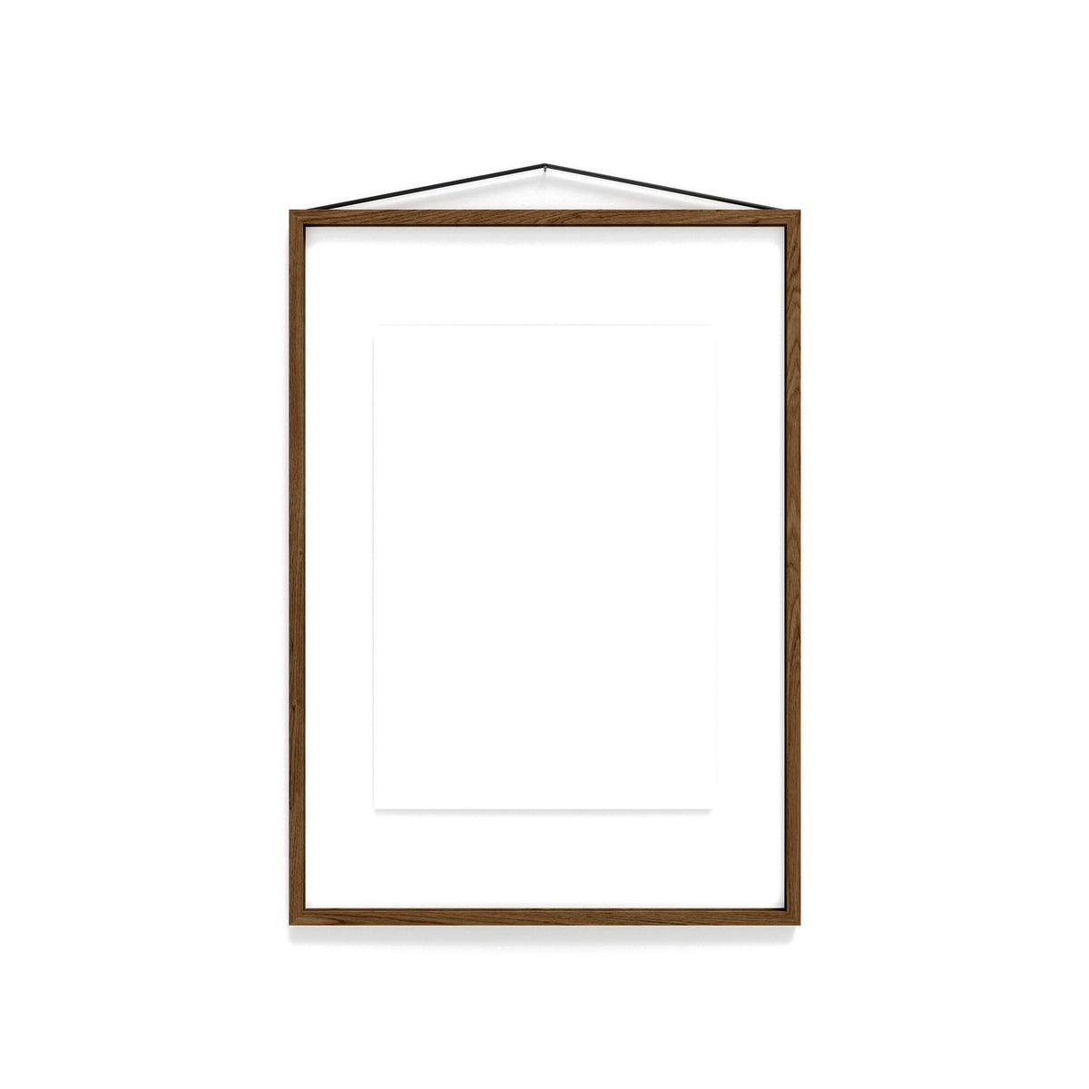 Frame - 42 × 59.4 cm (A2), Smoked Oak - Picture Frame - MOEBE