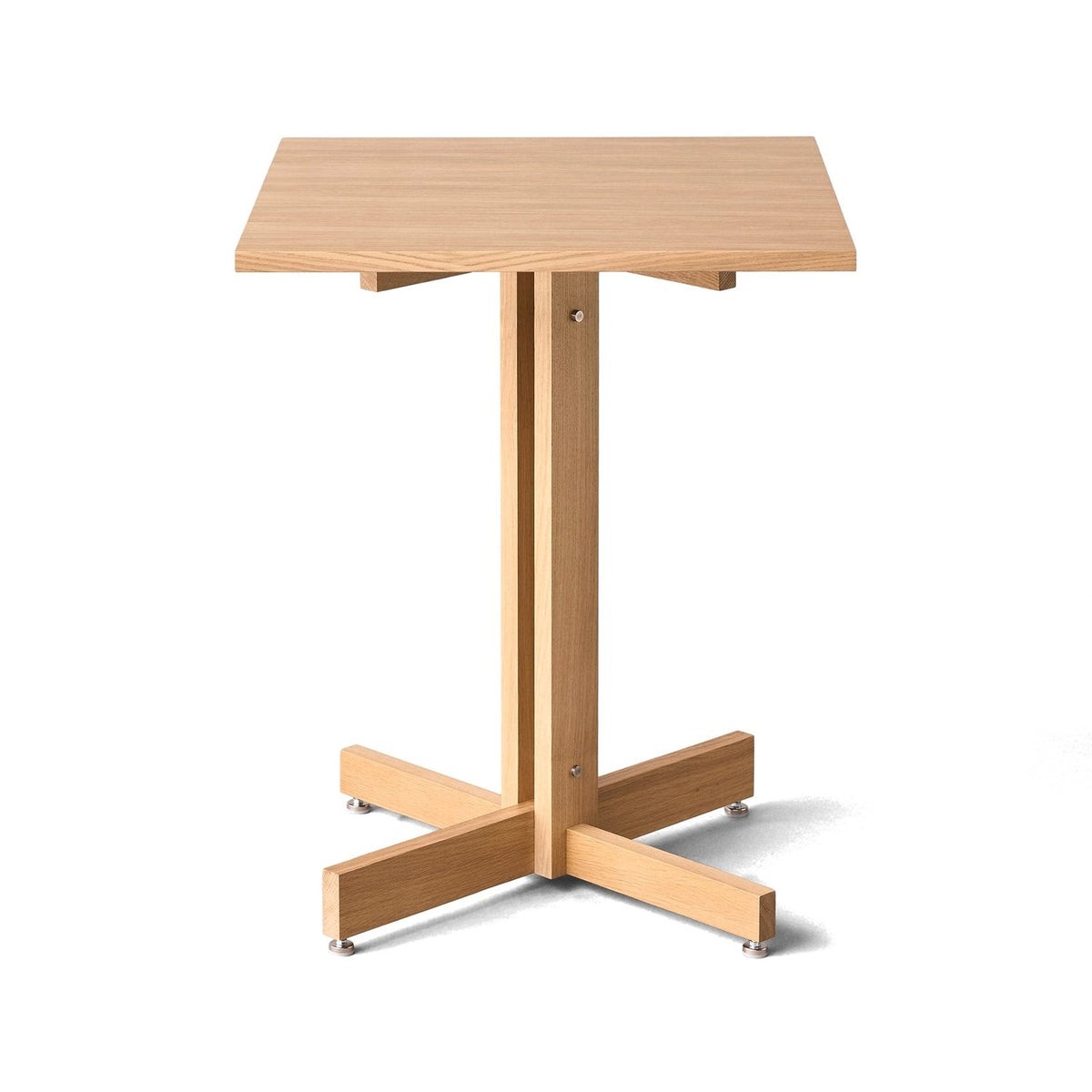 KUMU Café Table – Square - Oiled Oak - Dining Table - MOEBE