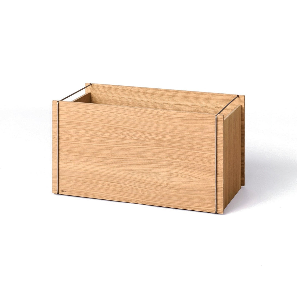 Storage Box - Oak / Stainless Steel - Storage Box - MOEBE
