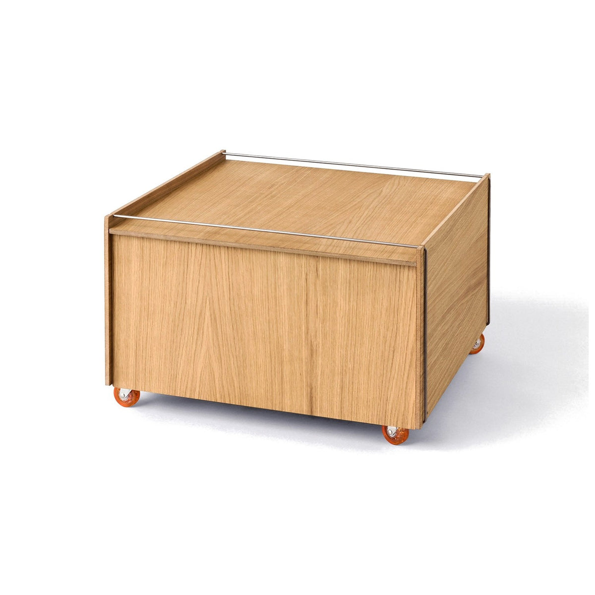 Storage Chest - Oak / Stainless Steel - Storage - MOEBE