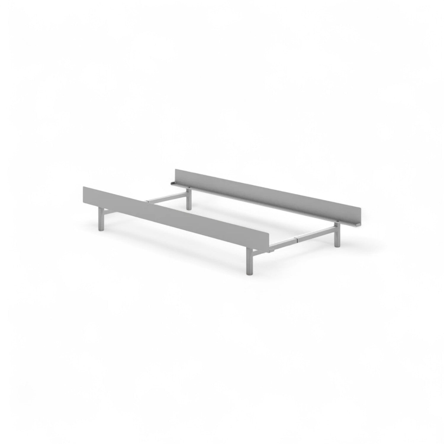 Moebe Bed 90cm – Stainless Steel