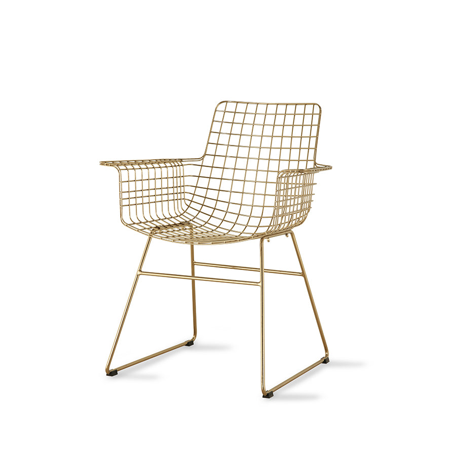 Metal Wire Armchair – HKLIVING – Ansicht 13