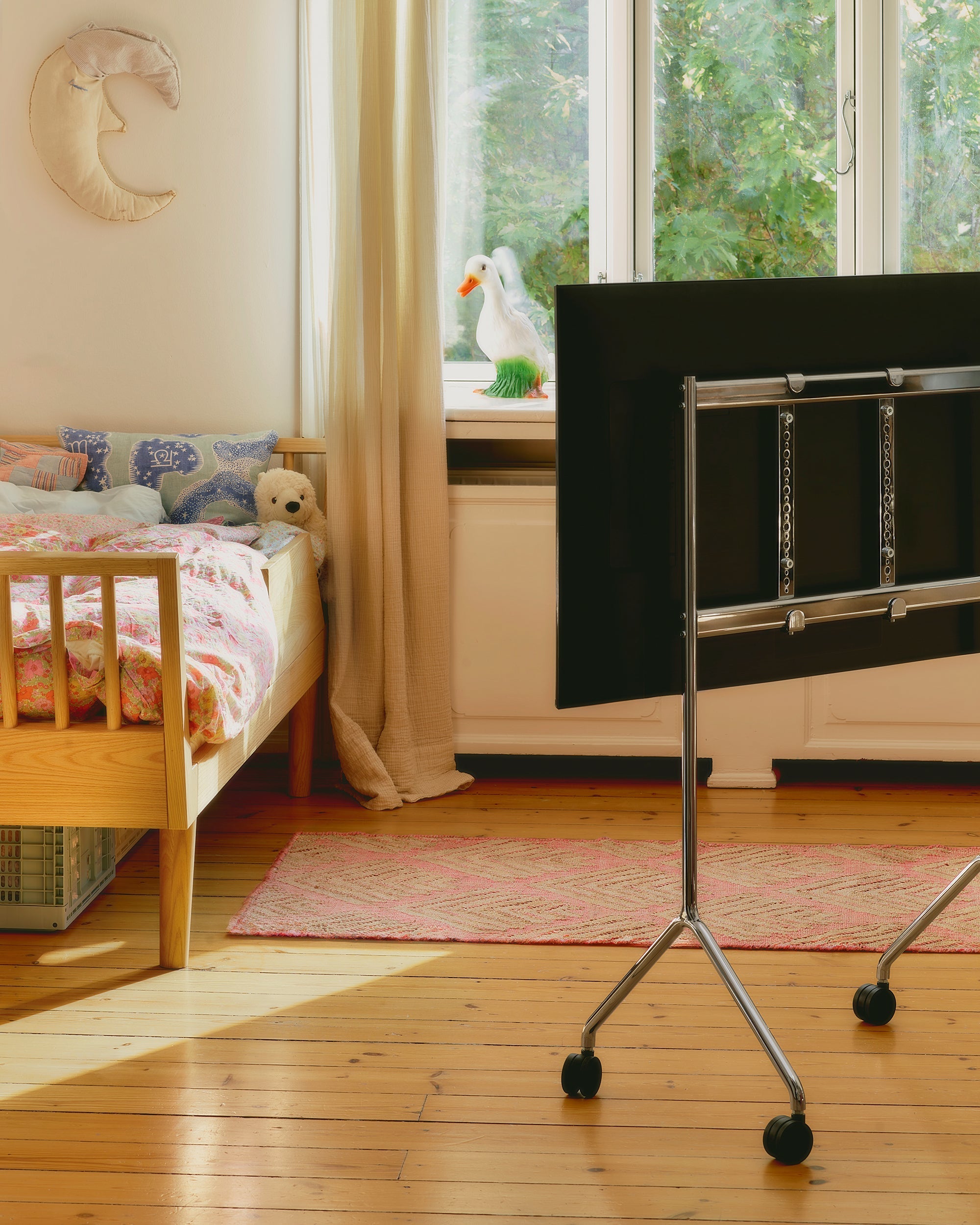 Moon Light TV-Ständer - Chrome