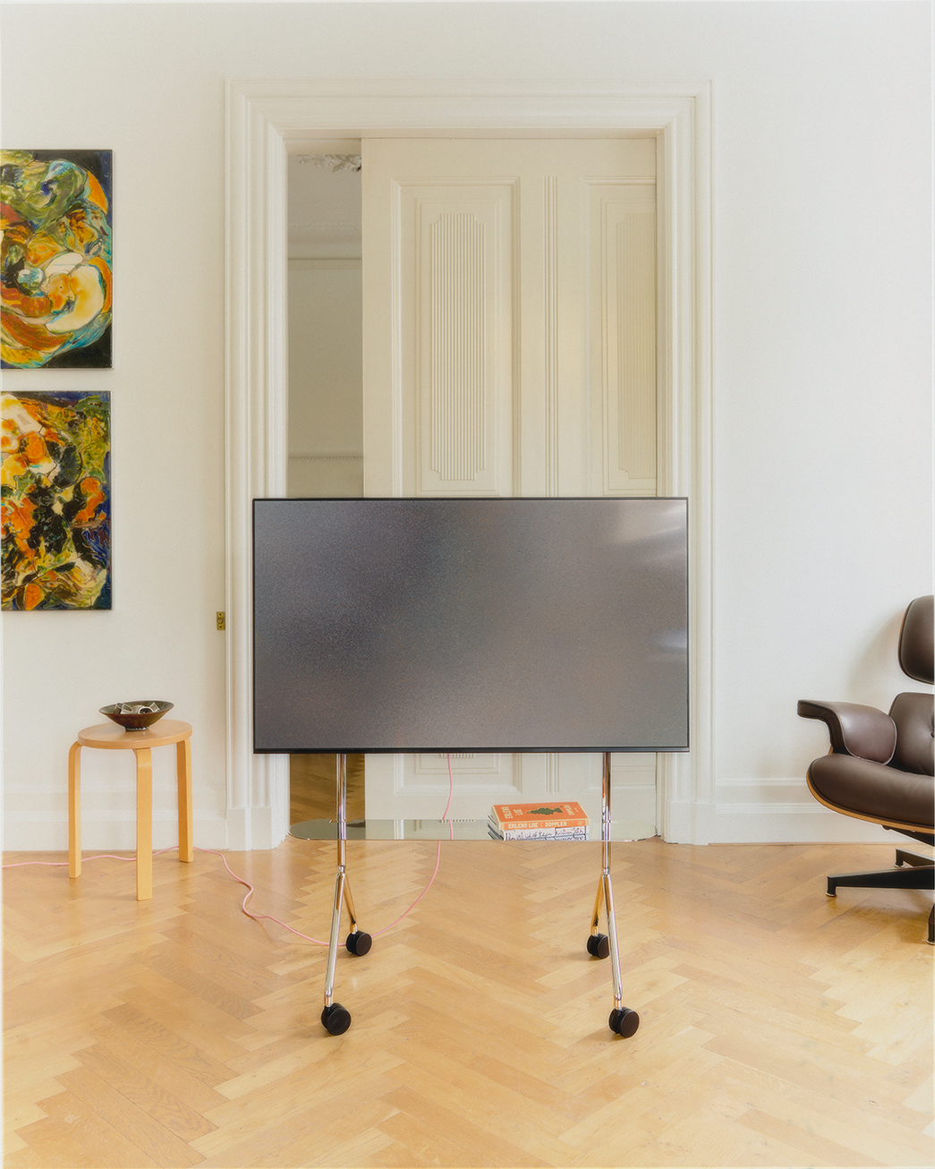 Moon Light Shelf - Chrome