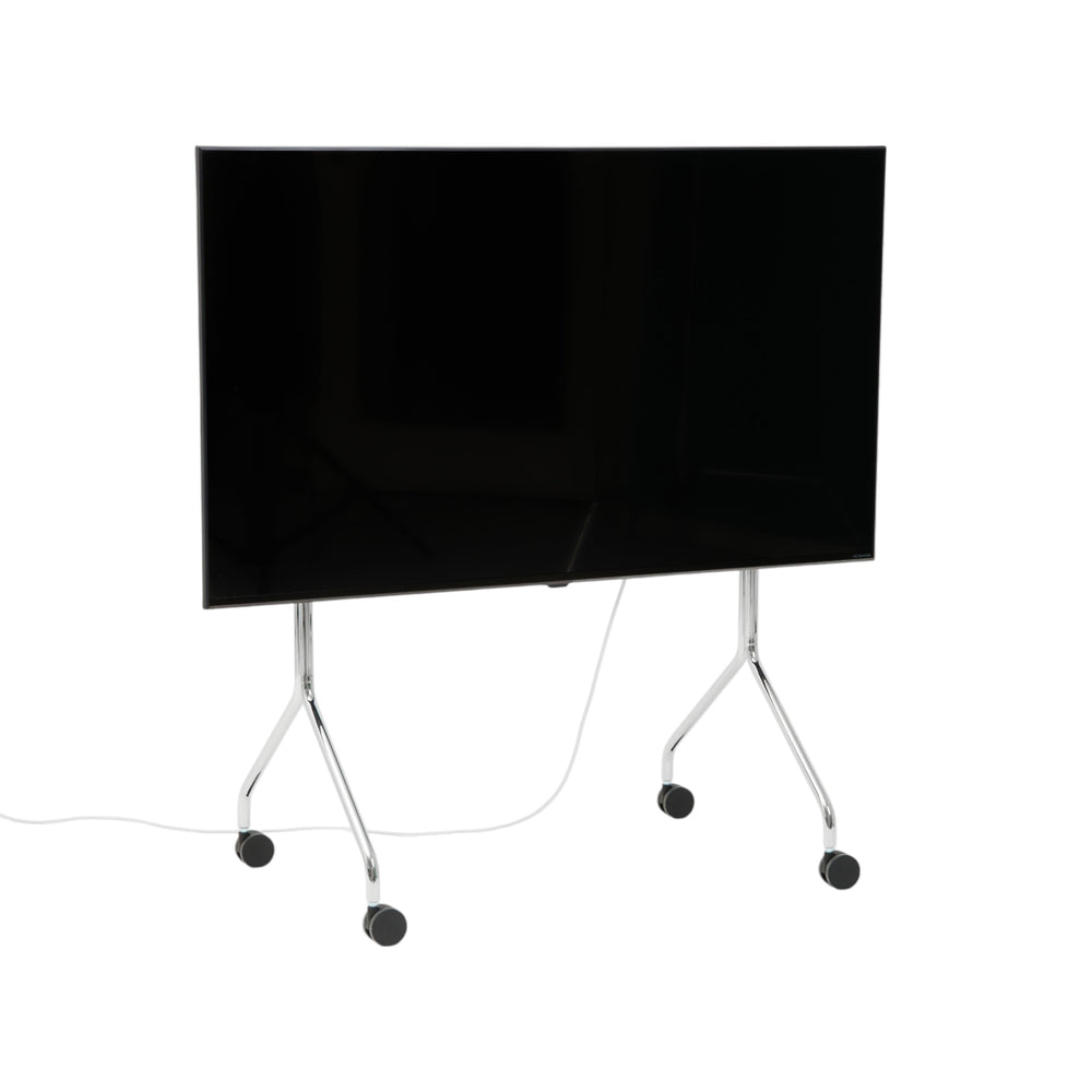 Moon TV-Stand - Chrome