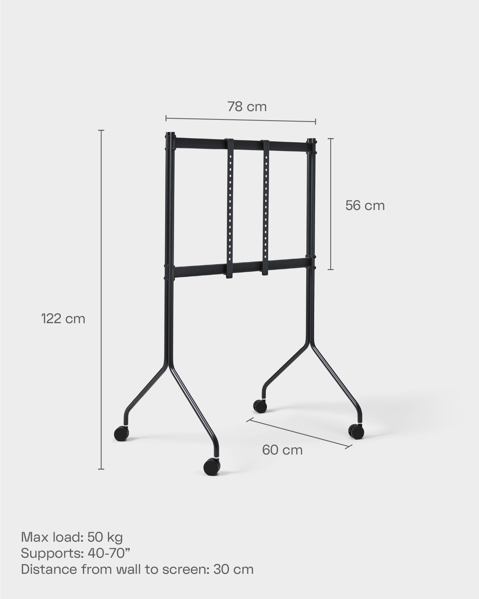 Moon Rollin' Tall TV-Ständer - Oat