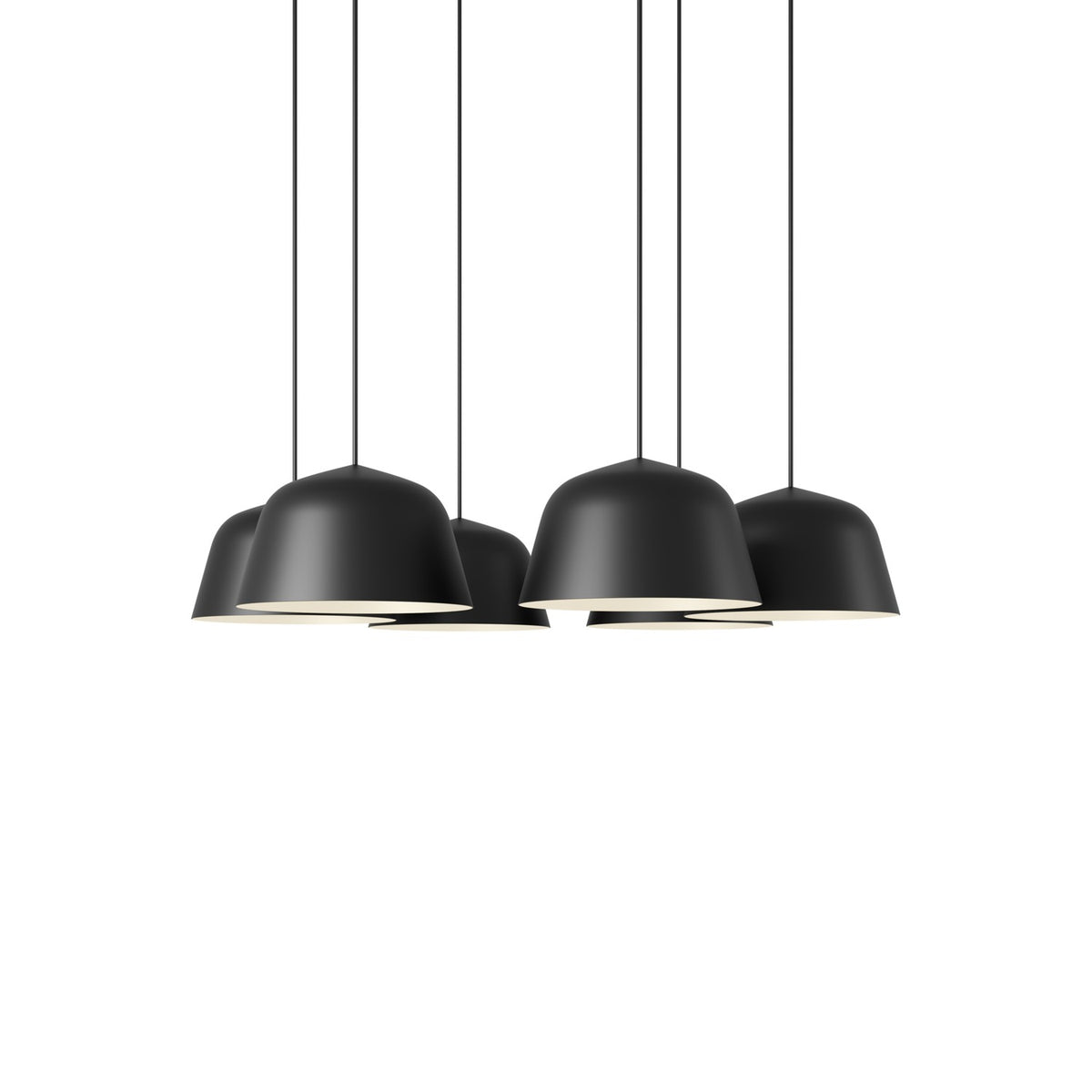 Ambit Pendant Cluster - Black - Pendant Lights - Muuto