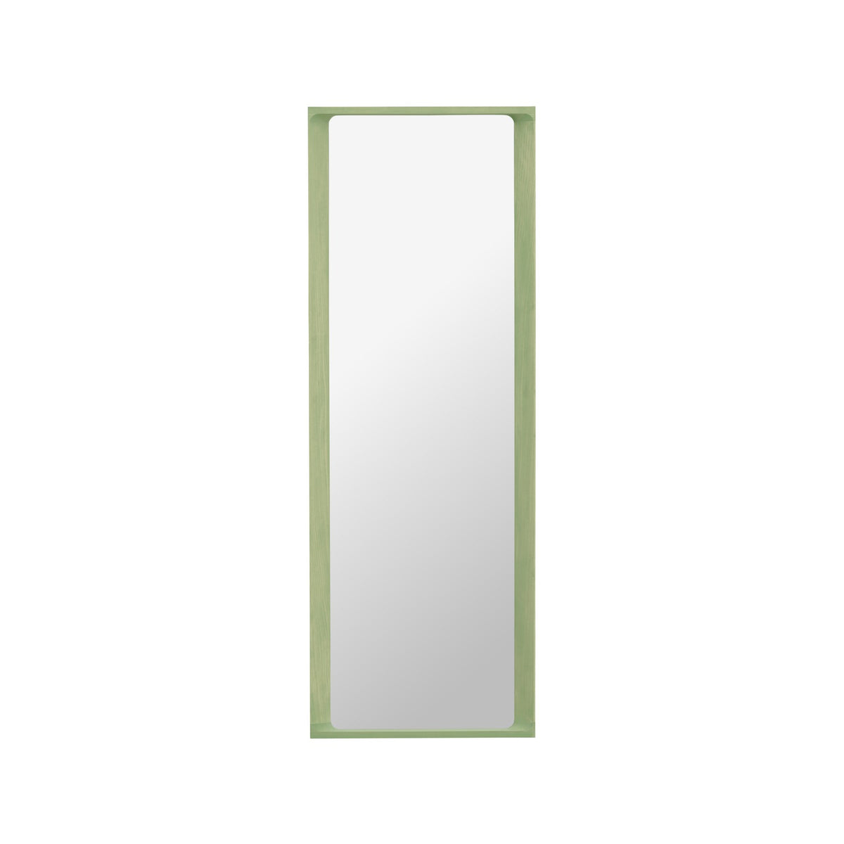 Arced Mirror - 170 × 61 cm, Light Green - Mirrors - Muuto
