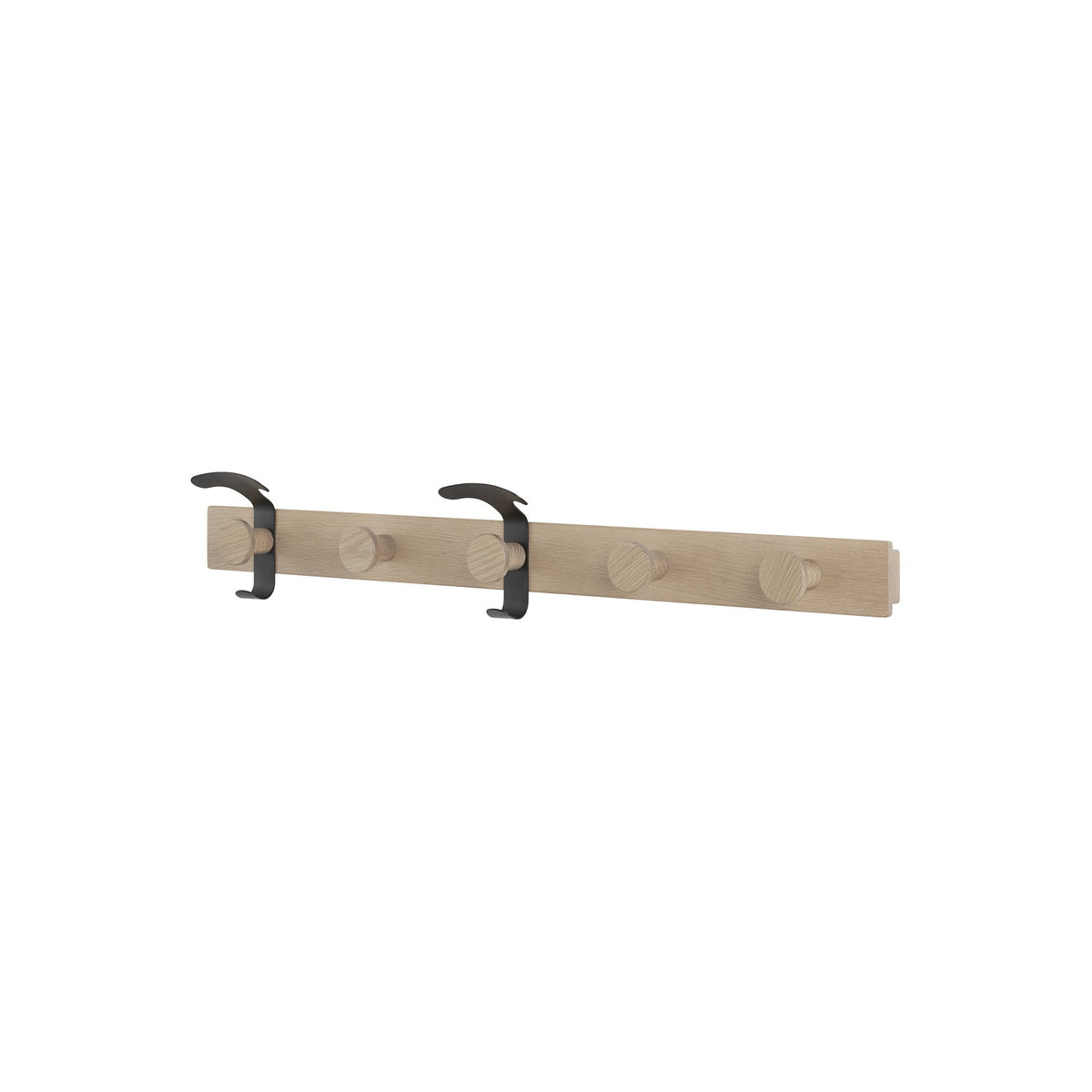 Avail Coat Rack - Oak / Black - Coat Rack - Muuto