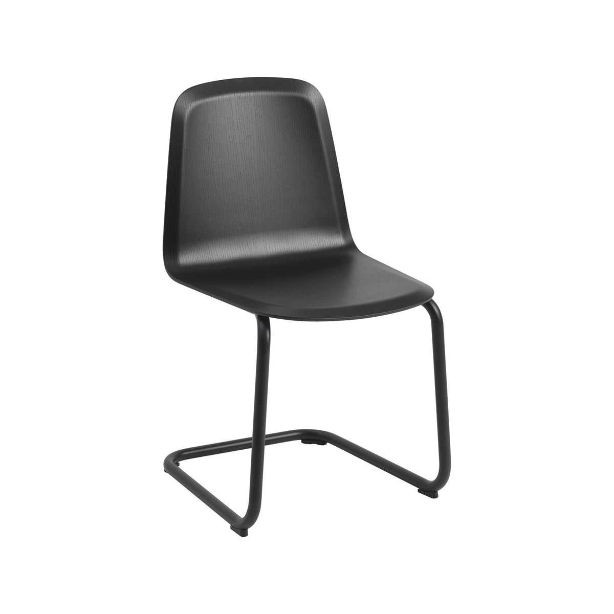 Brink Chair - Cantilever Base, Black - Chairs - Muuto