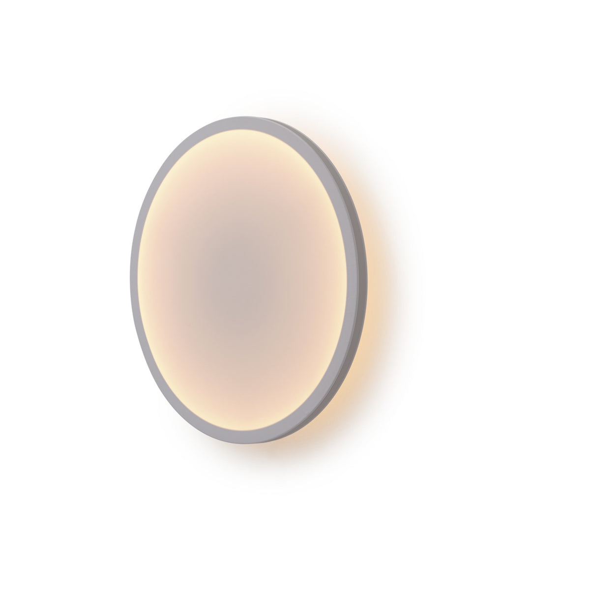 Calm Wall Lamp - Ø 50 cm, Hardwired, Grey - Wall Lights - Muuto
