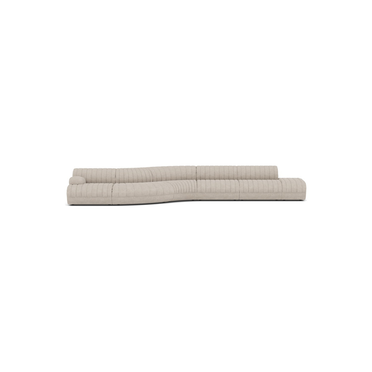 Coltre Modular Sofa - 6-Seater, Configuration 2, Turf / Sand - Sofas - Muuto