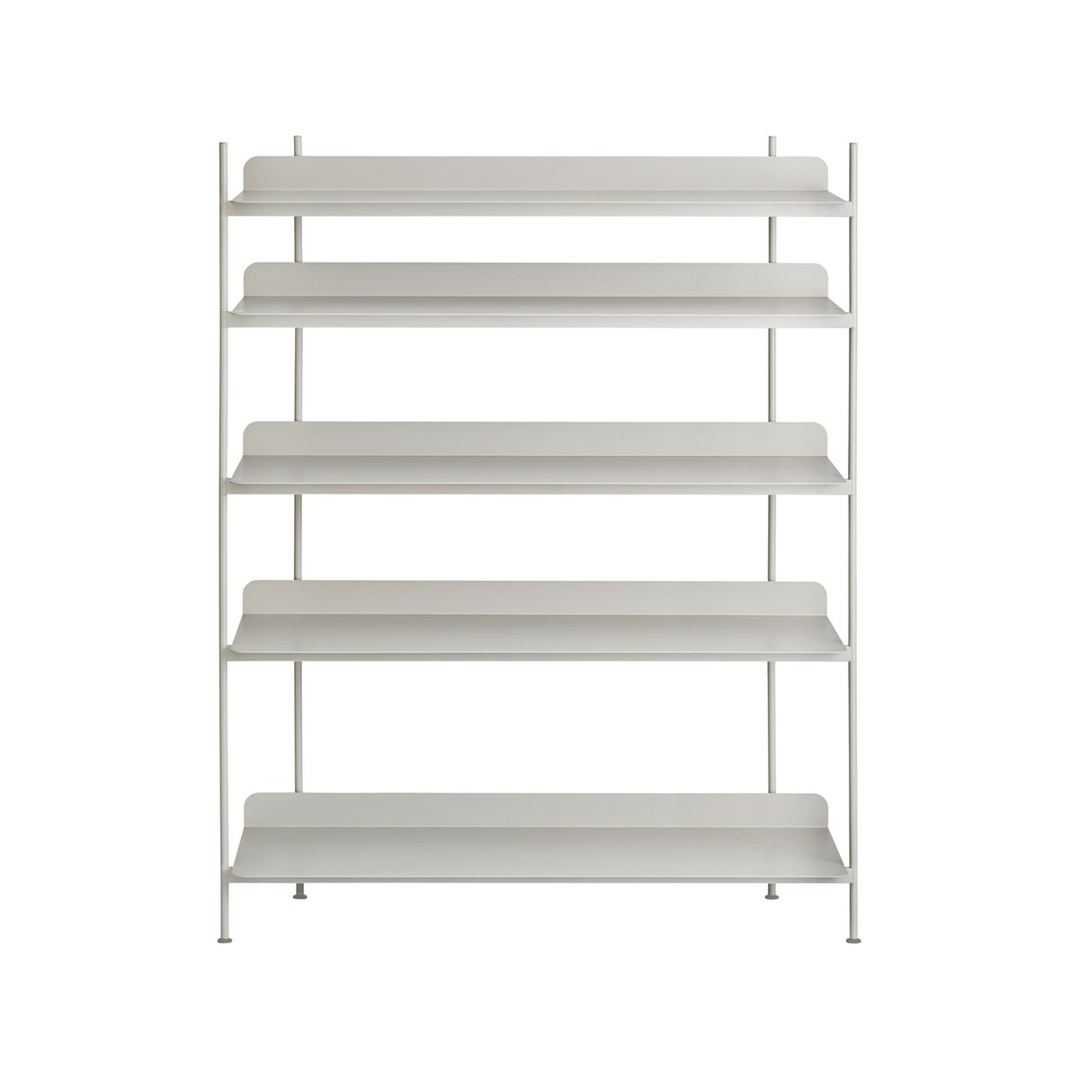 Compile Shelving System - Configuration 3, Grey - Shelving - Muuto