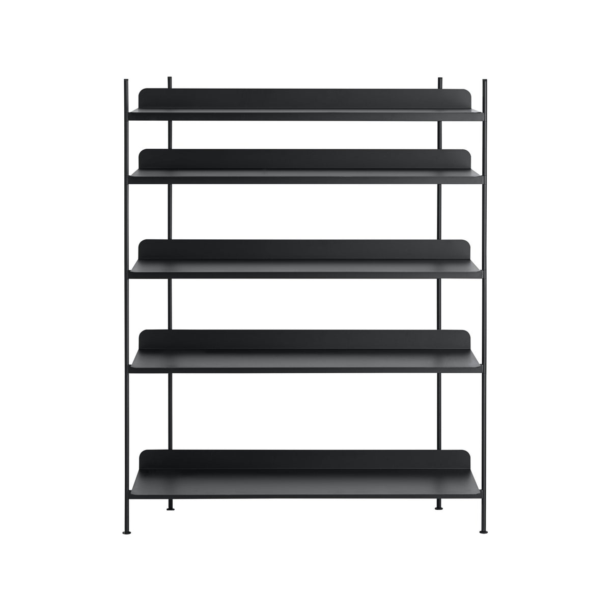 Compile Shelving System - Configuration 3, Black - Shelving - Muuto