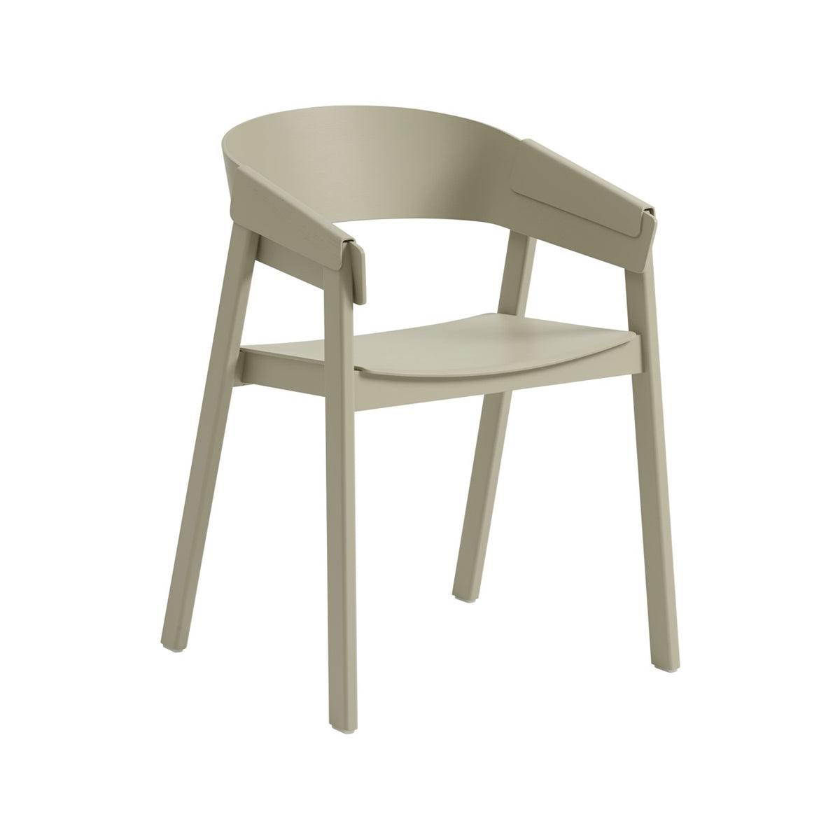 Cover Armchair - Dark Beige - Chairs - Muuto