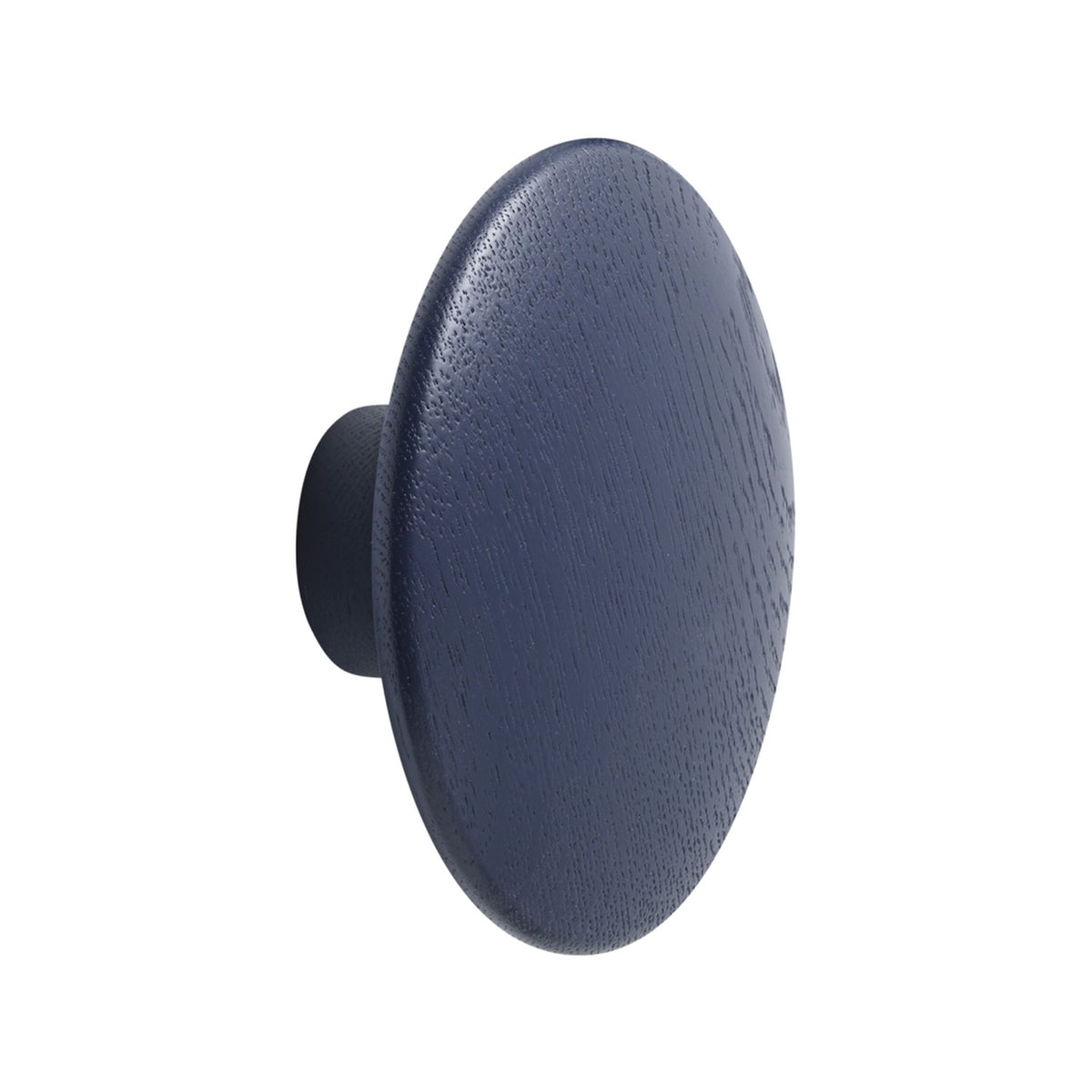 Dots Wood - Ø 13 cm, Midnight Blue - Coat Rack - Muuto