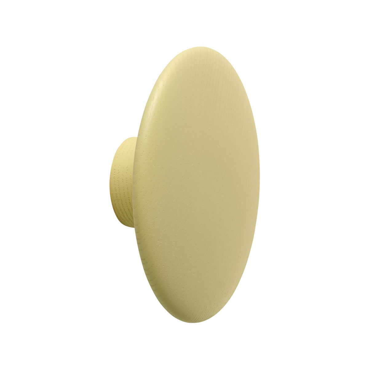 Dots Wood - Ø 13 cm, Yellow-Beige - Coat Rack - Muuto