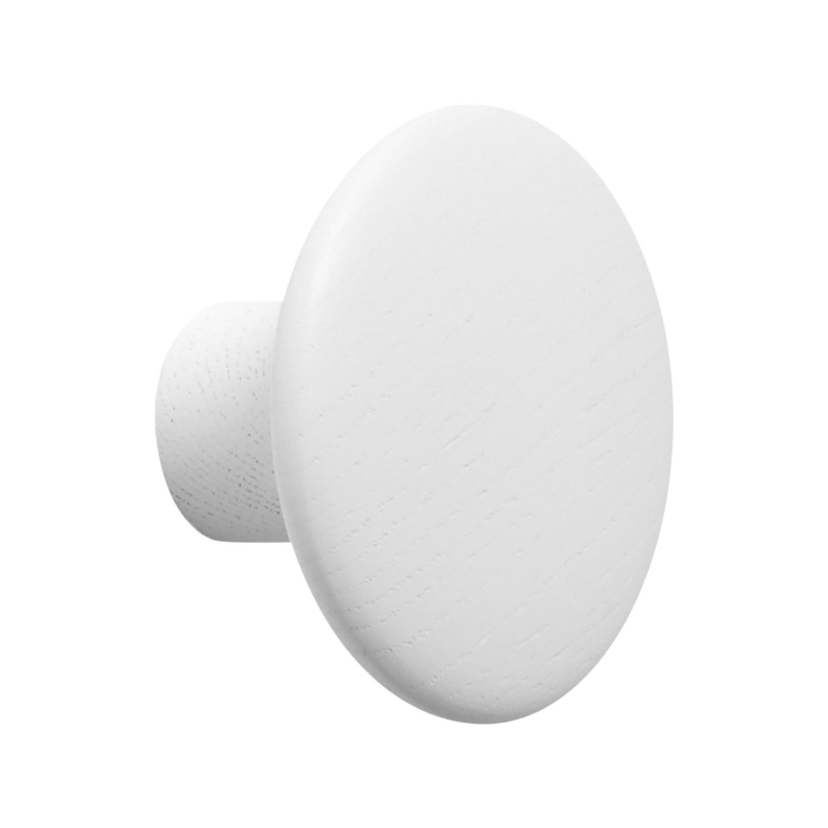 Dots Wood - Ø 6.5 cm, Off-White - Coat Rack - Muuto