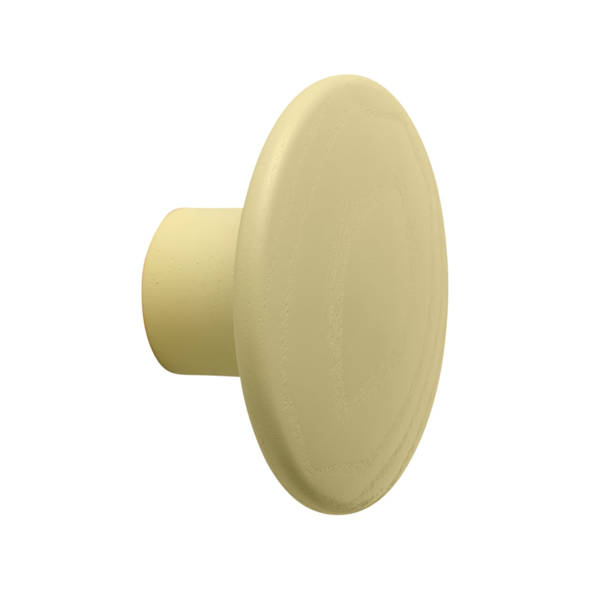 Dots Wood - Ø 6.5 cm, Yellow-Beige - Coat Rack - Muuto