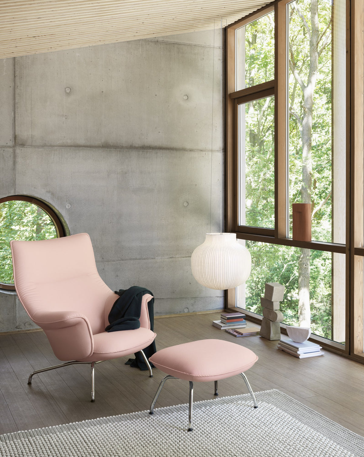 Doze Lounge Chair High Back - Chairs - Muuto