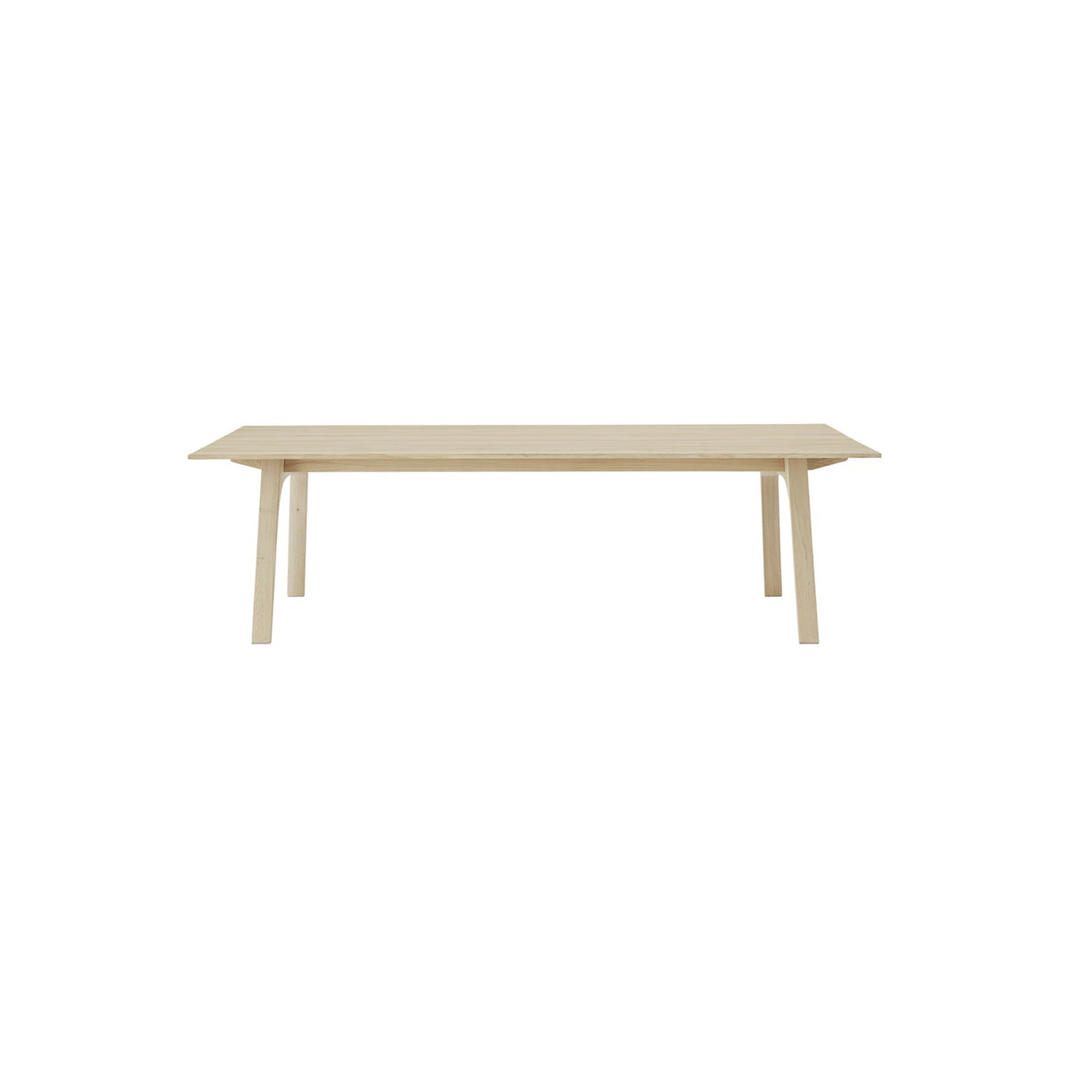 Earnest Extendable Table - 260 × 100 cm, Oiled Oak - Dining Tables - Muuto