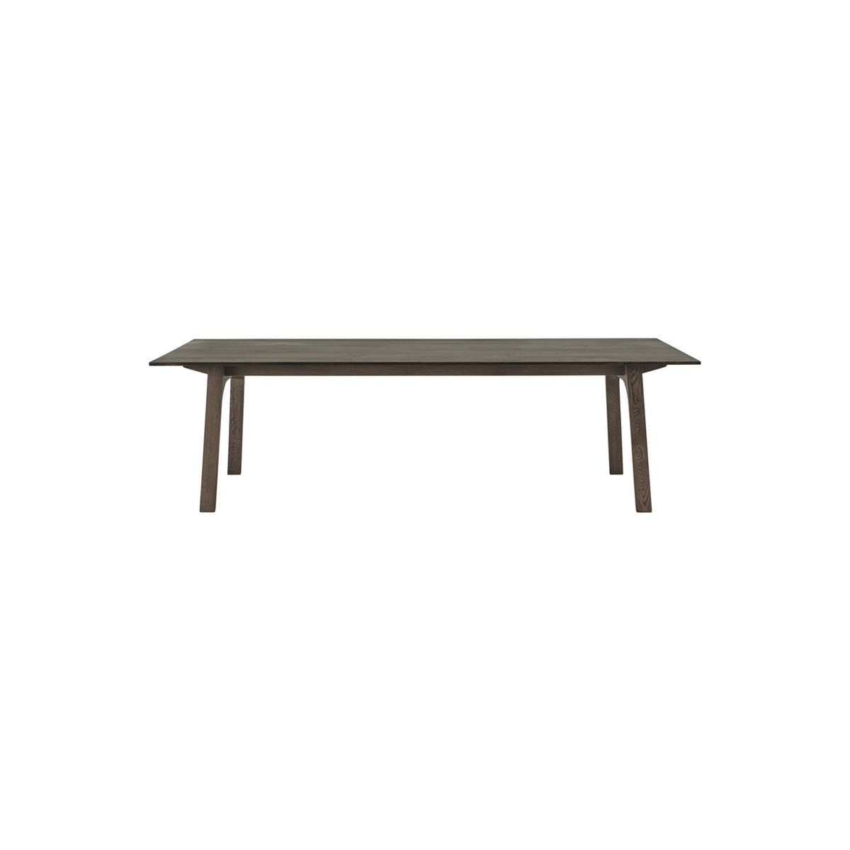 Earnest Extendable Table - 260 × 100 cm, Dark Oiled Oak - Dining Tables - Muuto