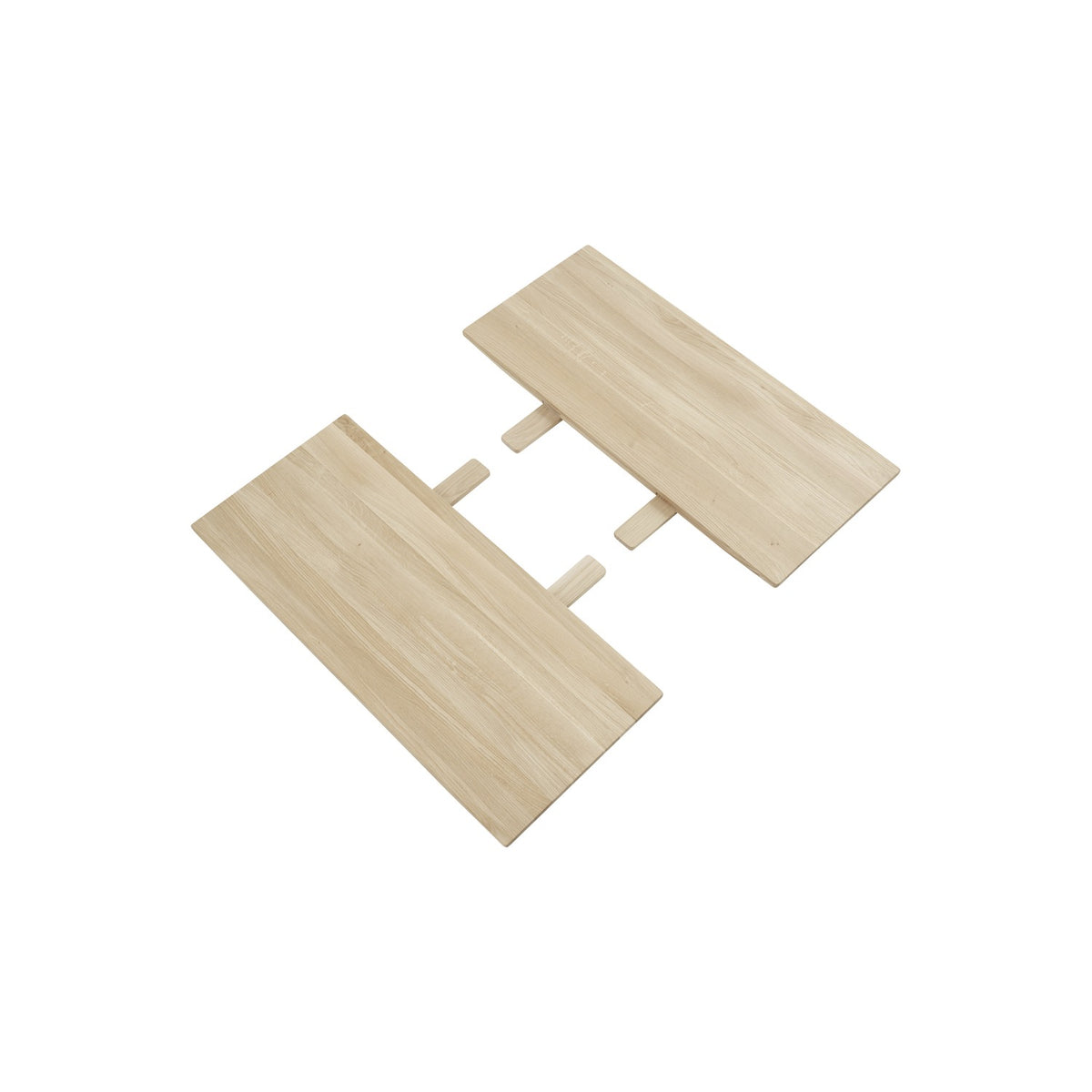 Earnest Extension Leaves (Set of 2) - Oiled Oak - Dining Tables - Muuto