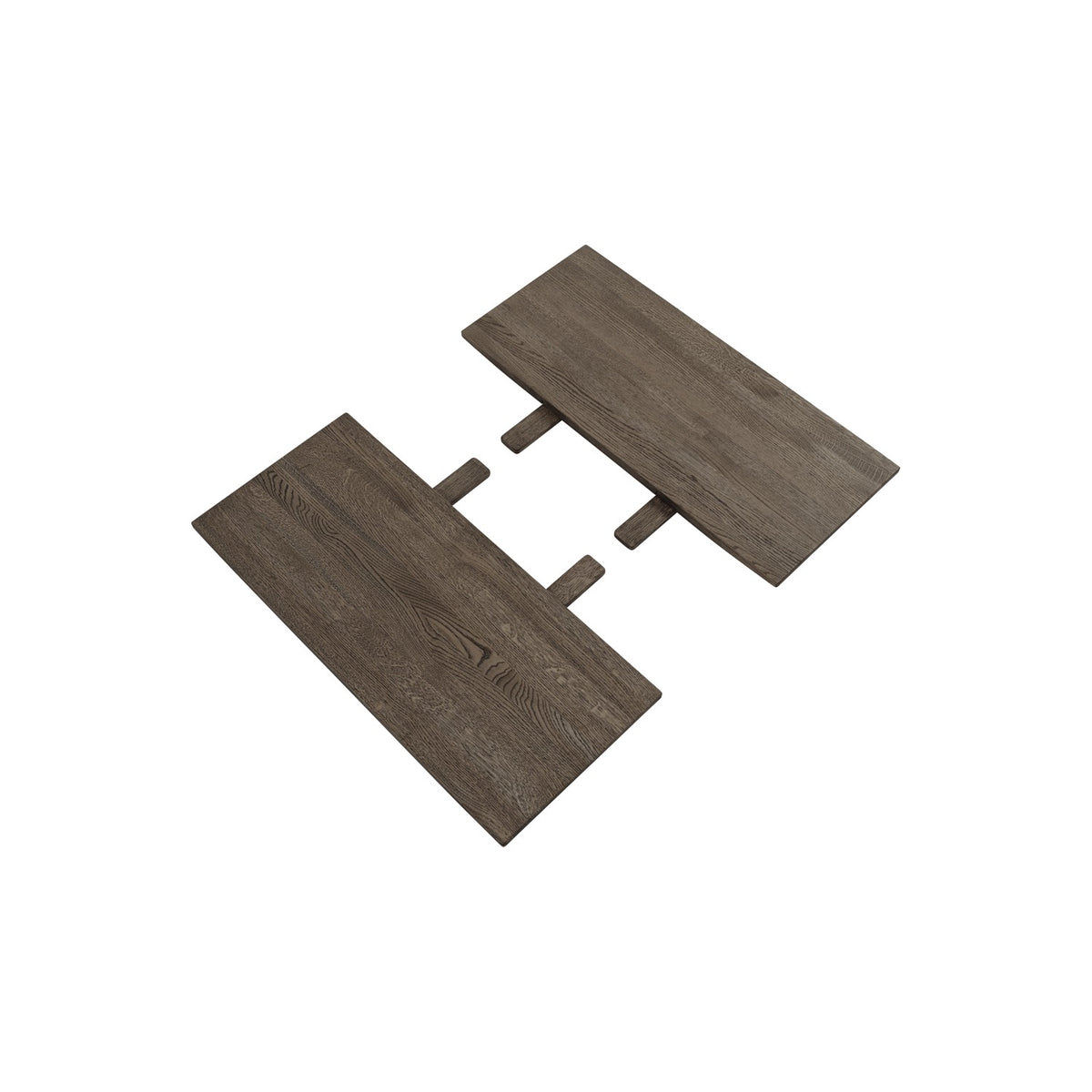 Earnest Extension Leaves (Set of 2) - Dark Oiled Oak - Dining Tables - Muuto