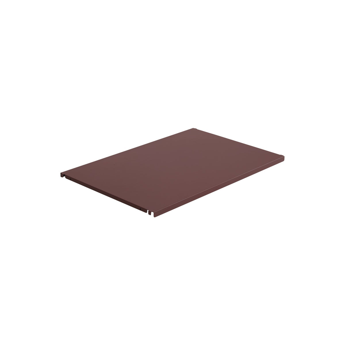 Enfold Shelf - Low, Deep Red - Shelving - Muuto
