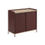 Deep Red / Oak