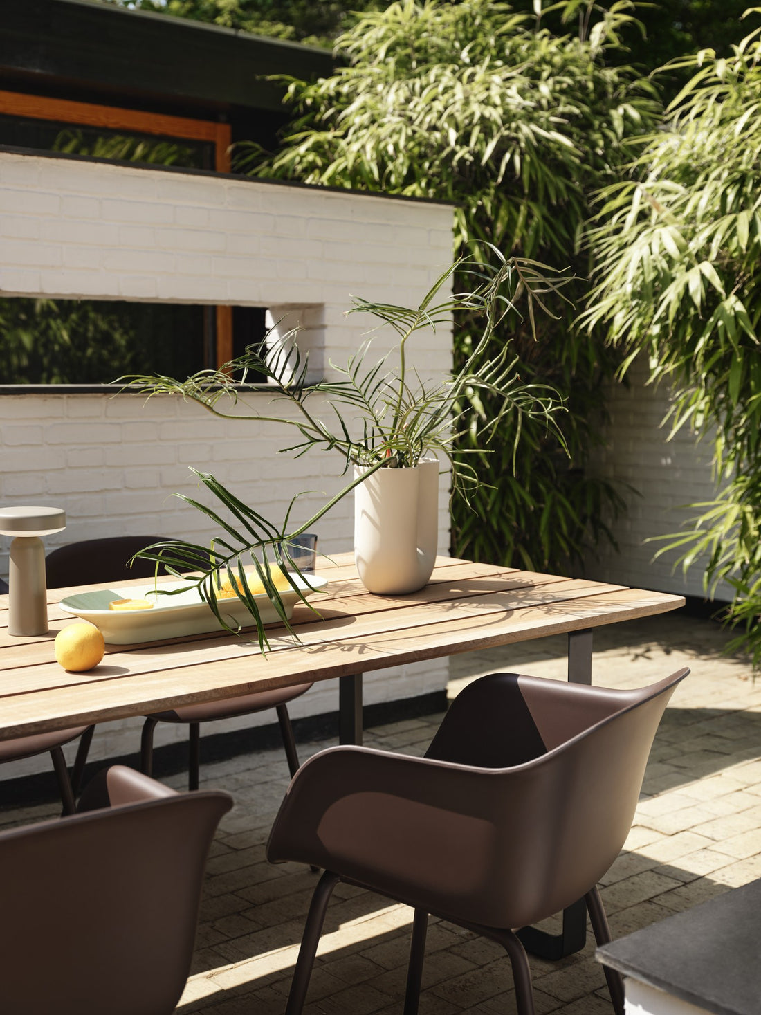 Fiber Outdoor Armchair - Outdoor Dining Chairs - Muuto
