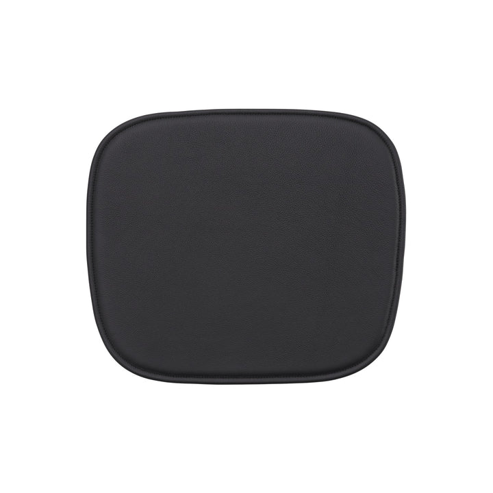Fiber Seat Pad - Armchair / Side Chair, Easy Leather Black - Seat Pads & Cushions - Muuto