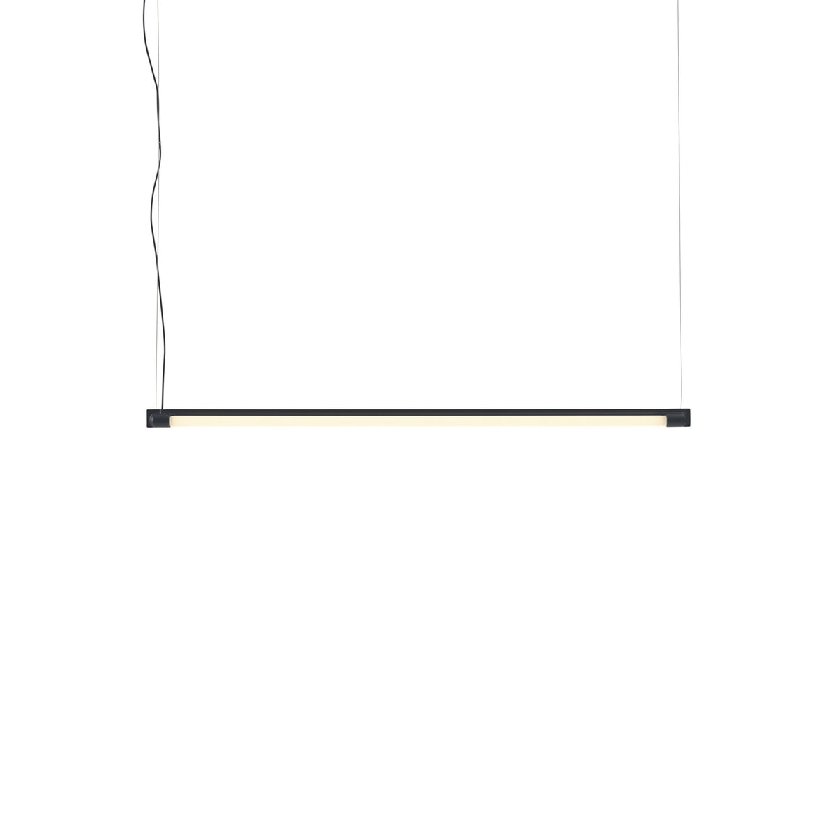 Fine Suspension Lamp - 90 cm, Black - Pendant Lights - Muuto