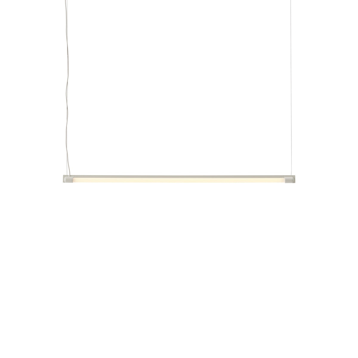 Fine Suspension Lamp - 90 cm, Grey - Pendant Lights - Muuto