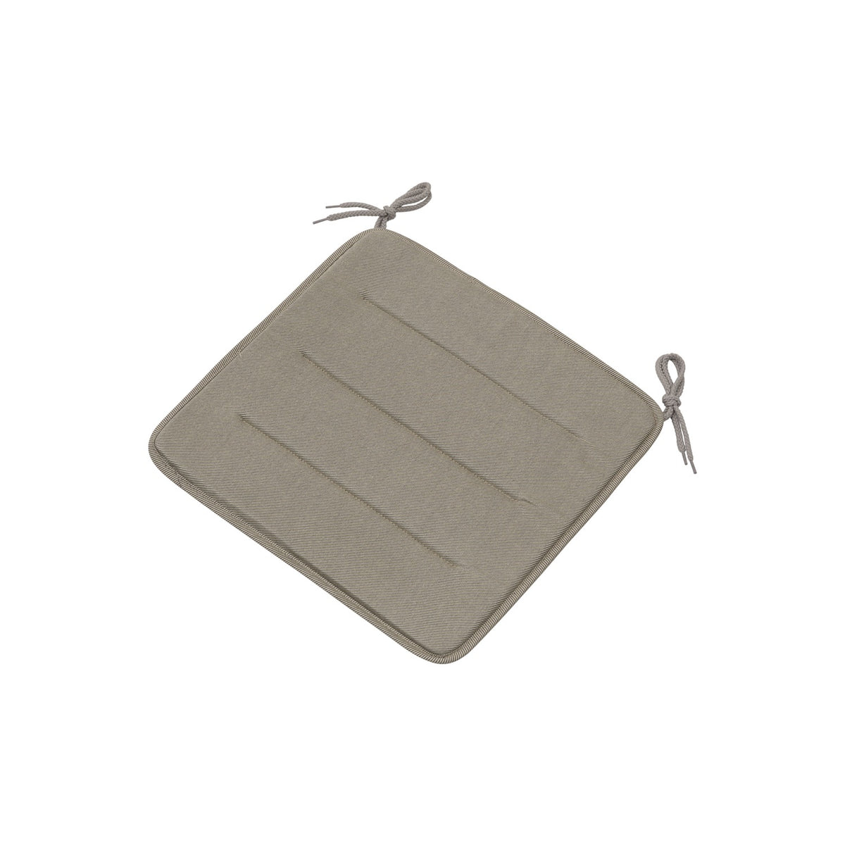 Linear Steel Seat Pad - Chair, Light Grey - Seat Pads & Cushions - Muuto