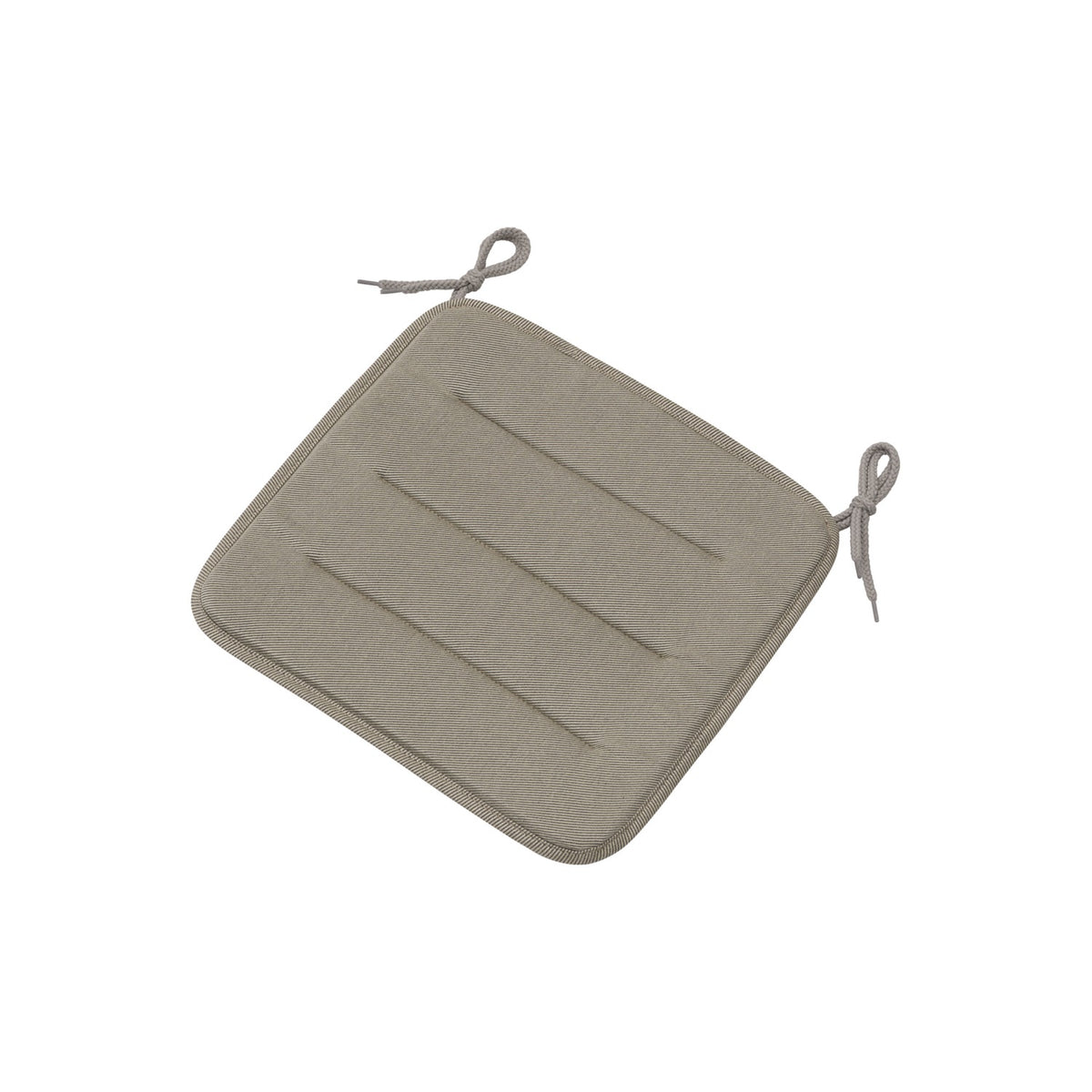 Linear Steel Seat Pad - Bar & Counter Stool, Light Grey - Seat Pads & Cushions - Muuto