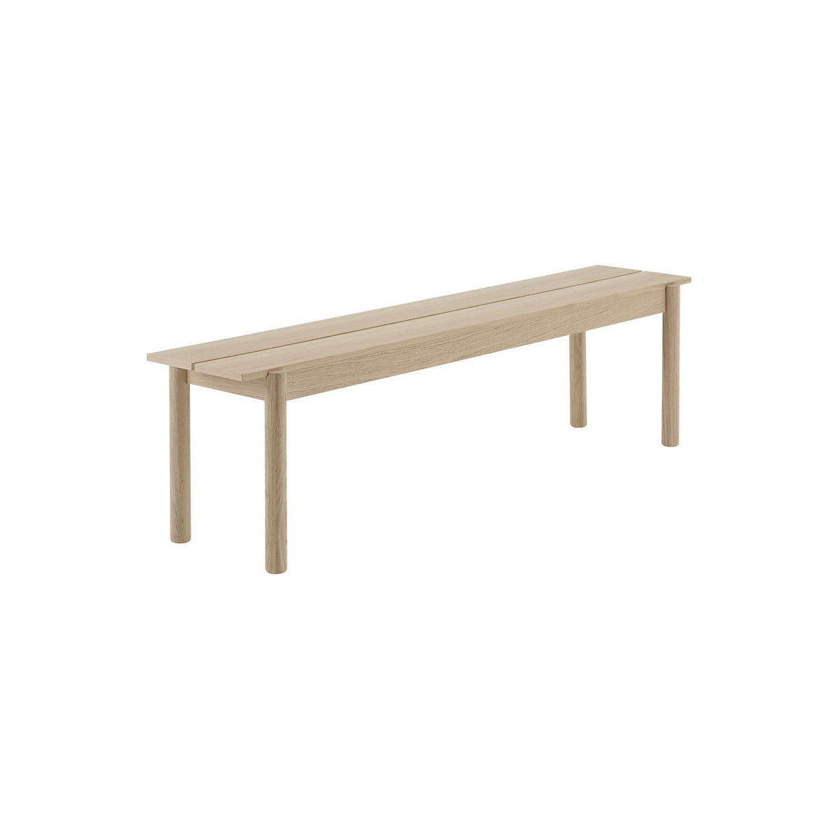 Linear Wood Bench - 170 cm - Benches - Muuto