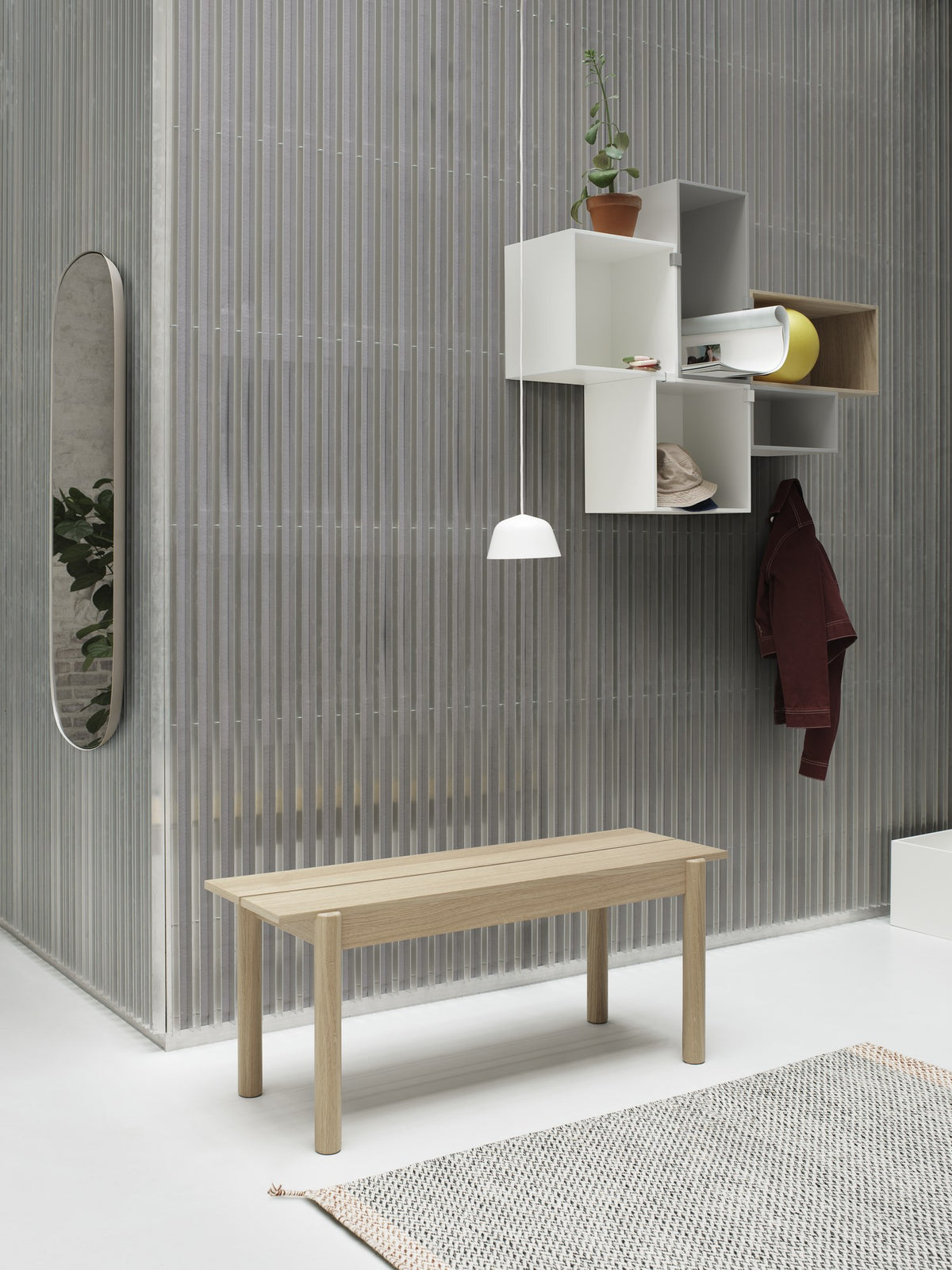 Linear Wood Bench - Benches - Muuto