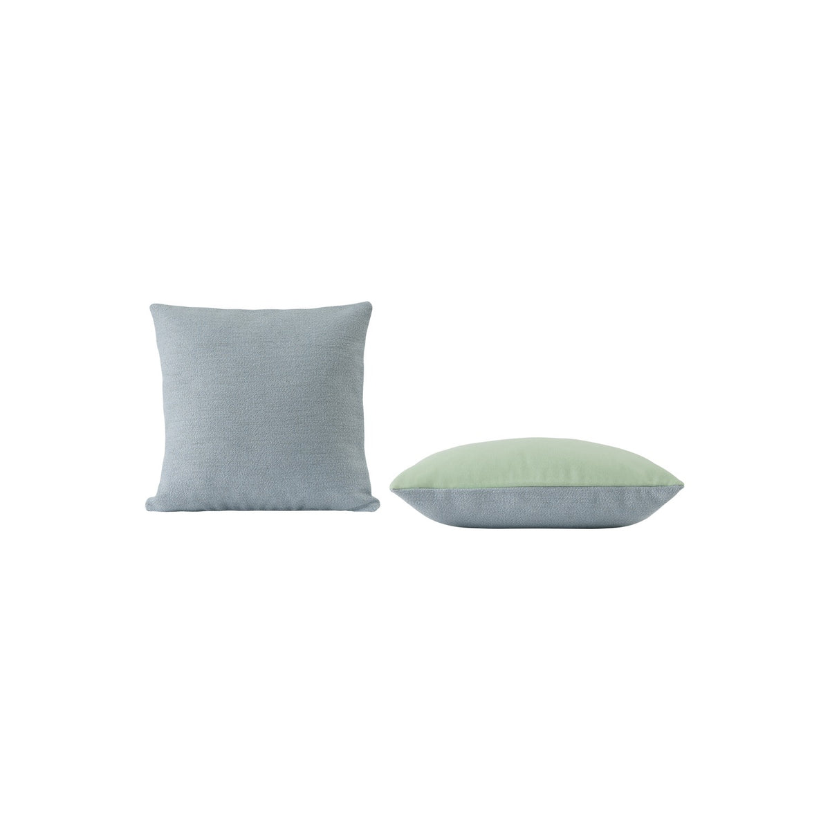 Mingle Cushion - 45 × 45 cm, Light Blue / Mint - Cushions - Muuto