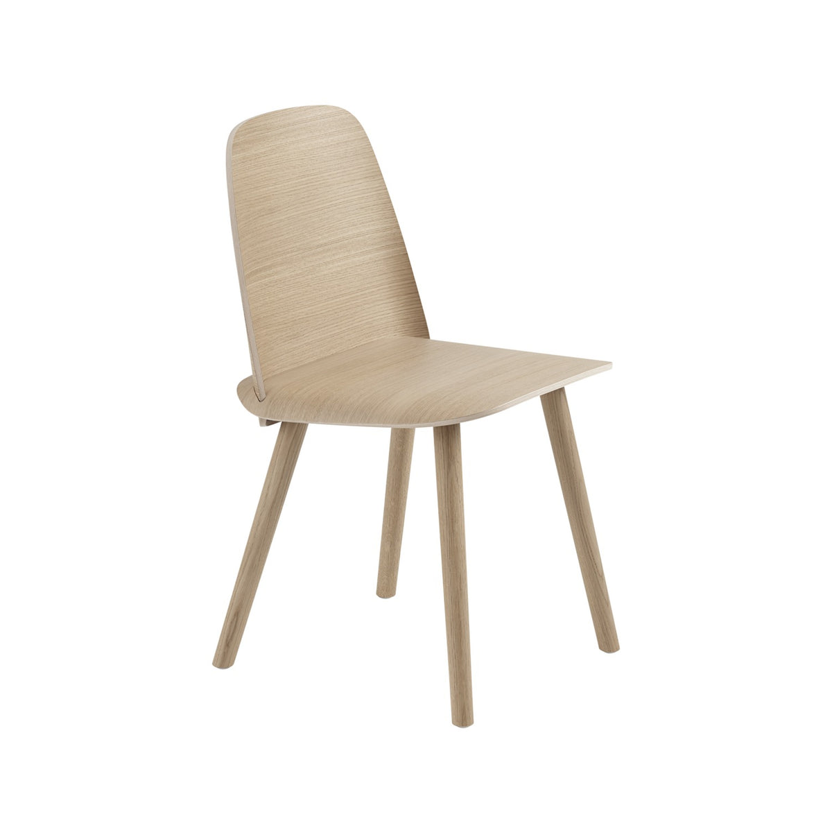 Nerd Chair - Oak - Chairs - Muuto