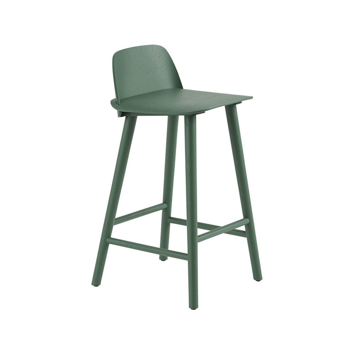 Nerd Counter Stool - Green - Stools - Muuto