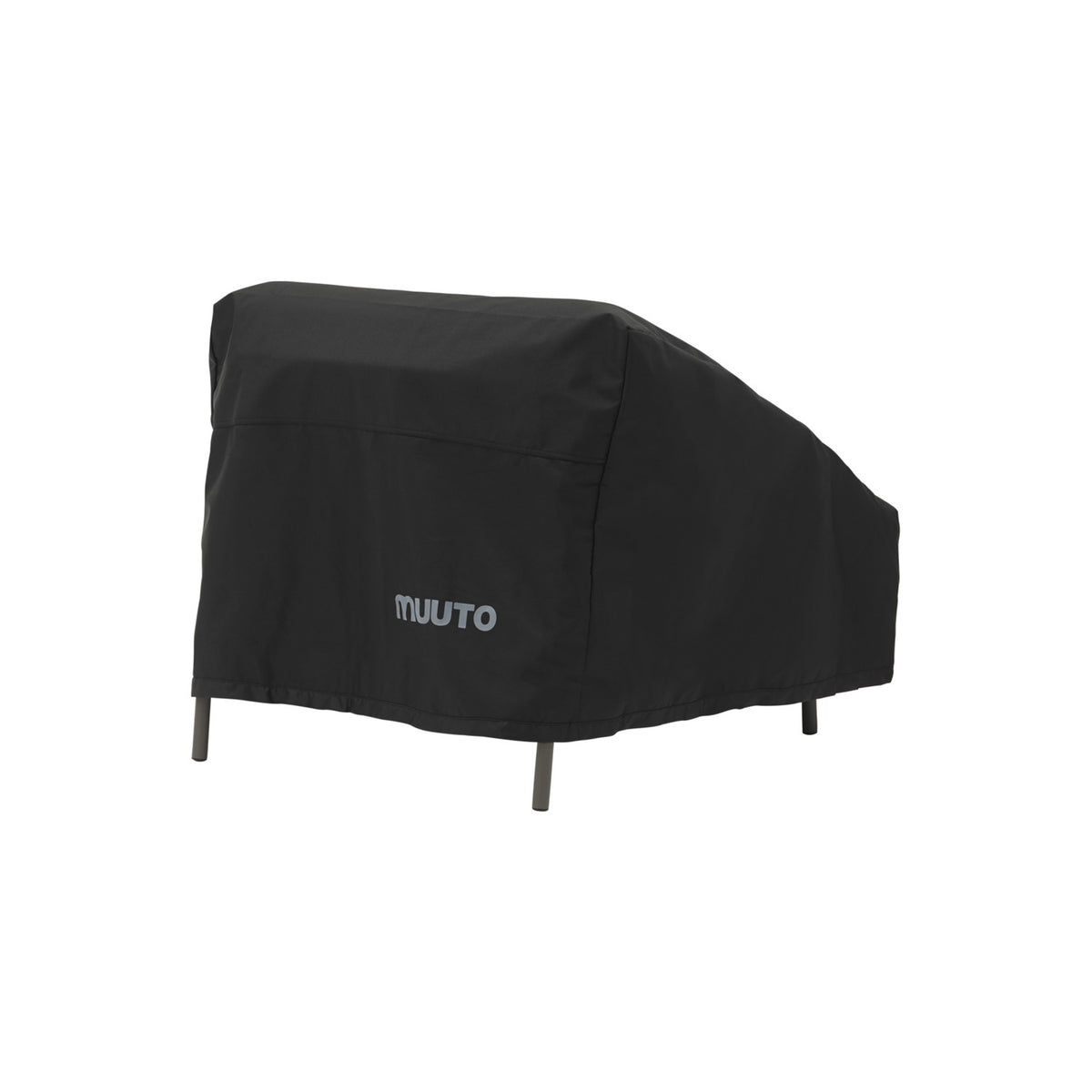 Outdoor Cover – Settle Lounge Chair - Black - Outdoor Furniture Covers - Muuto
