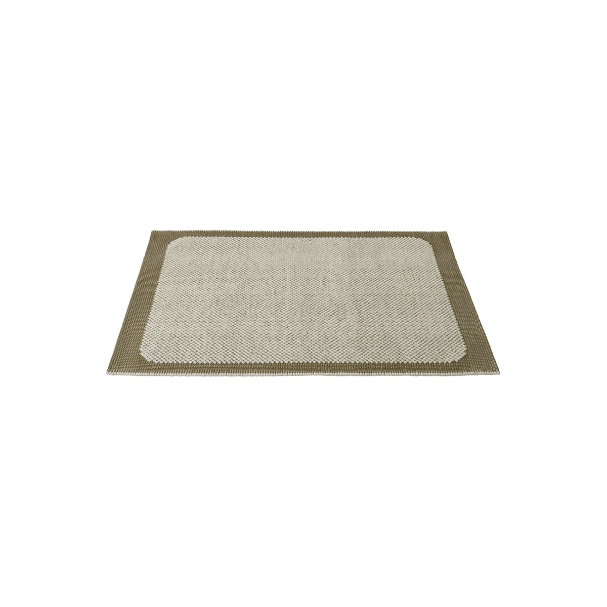 Pebble Rug - 170 × 240 cm, Brown Green - Rugs - Muuto