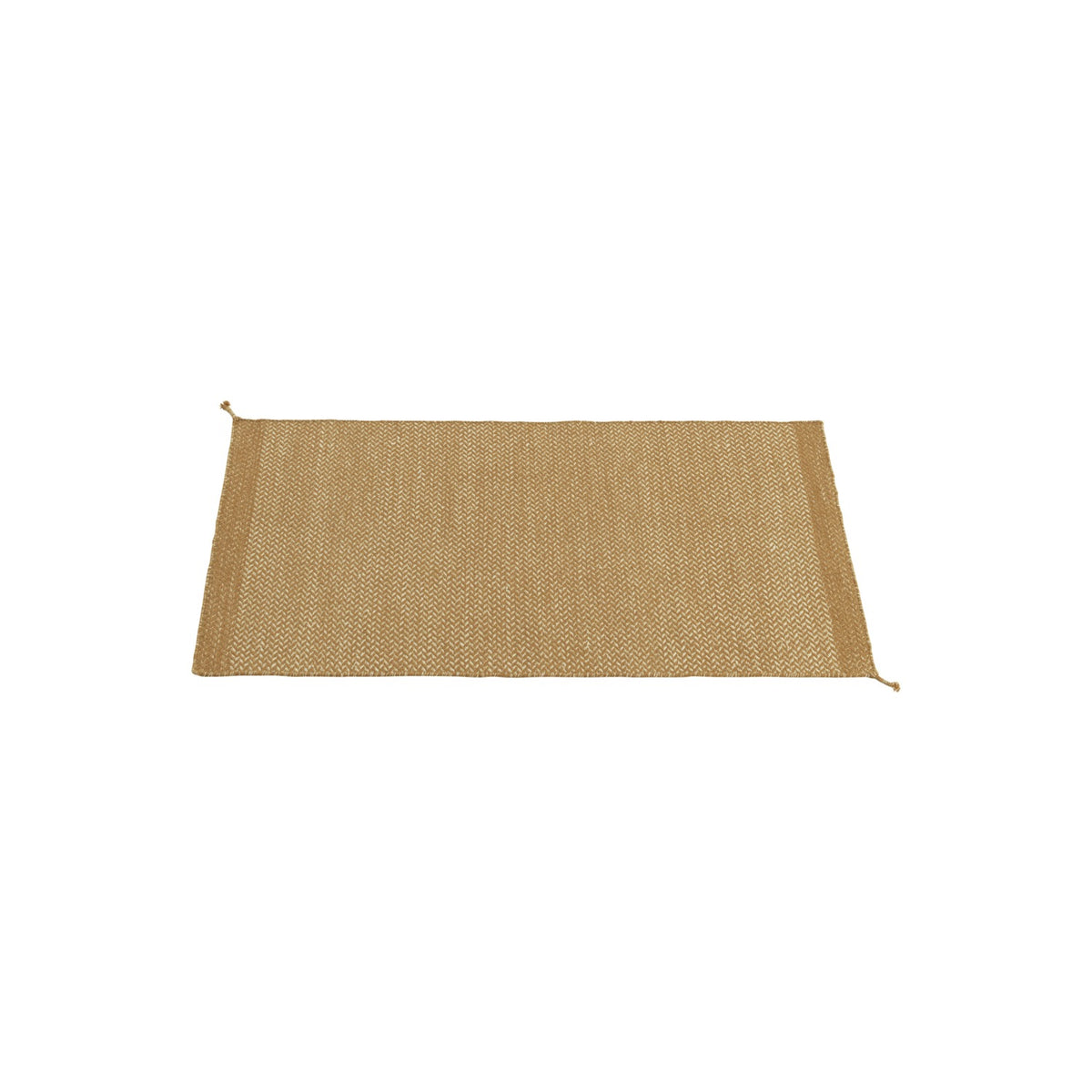 Ply Rug - 85 × 140 cm, Burnt Orange - Rugs - Muuto