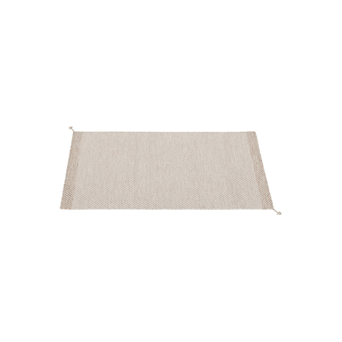 Ply Rug - 85 × 140 cm, Light Rose - Rugs - Muuto