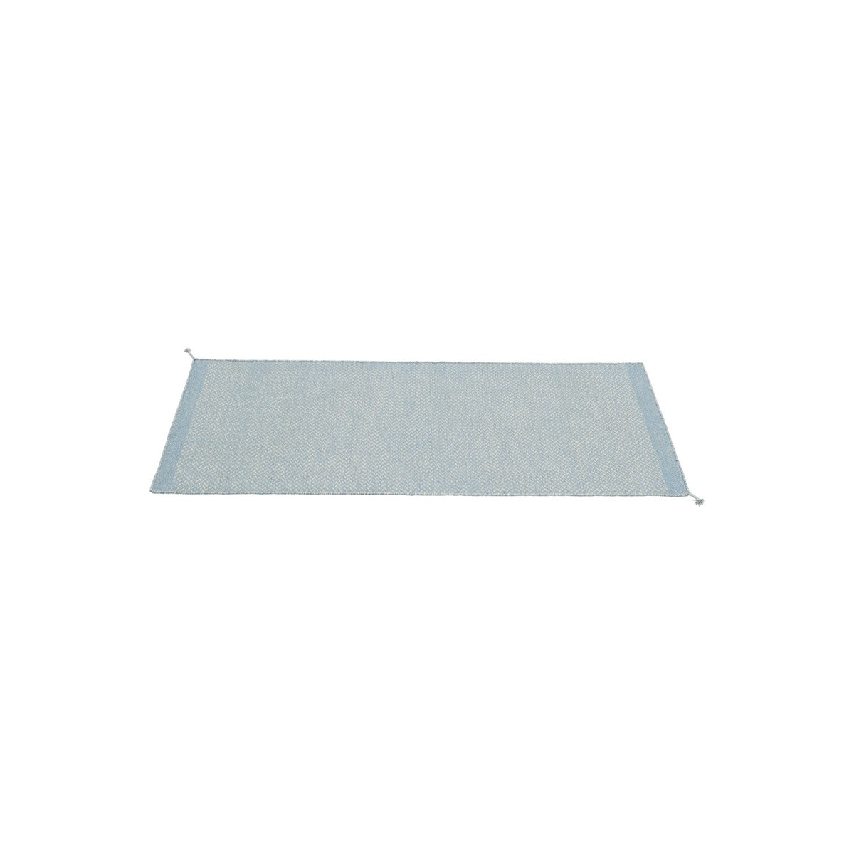 Ply Rug Recycled Polyester - 80 × 200 cm, Light Blue - Rugs - Muuto